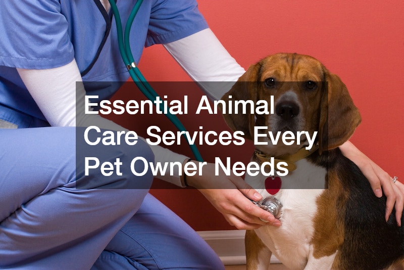 Essential Animal Care Services Every Pet Owner Needs